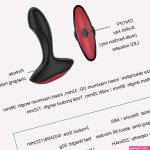 APP Control Vibrator Prostate Massage