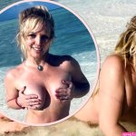 Britney Spears Poses Totally Naked For Sexy AF Beach Photos!!