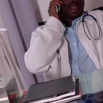 Docs big black dick makes busty horny patient Nikky Dreams pussy wet AF GP500