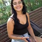 Amateur Spanish babe finds porn-stardom by being nailed by a famous stud!