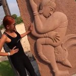Horny Asian girl travel around the world and fuck hard