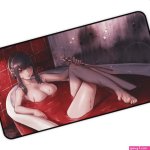 Spy x Family Yor Forger Nude Bloody Bath Desk Mat