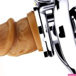 : Flat Chastity Cage Adult Urethra Hollow Plug Inverted Male Metal Chastity Cage Cock Cage with Realistic Silicone Dildo Chastity Devices Negative Adult SM Fetish Bondage Sex Toys. FRRK-402 50MM : Health