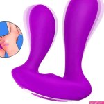 Plug Anal Duplo Com Vibro Mega Import