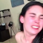 Spit on her slap her face fuck her. She needs to be humiliated