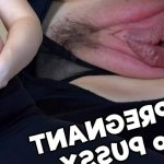 Young mommy with huge pregnant belly gets rough fuck in tight pumped pussy